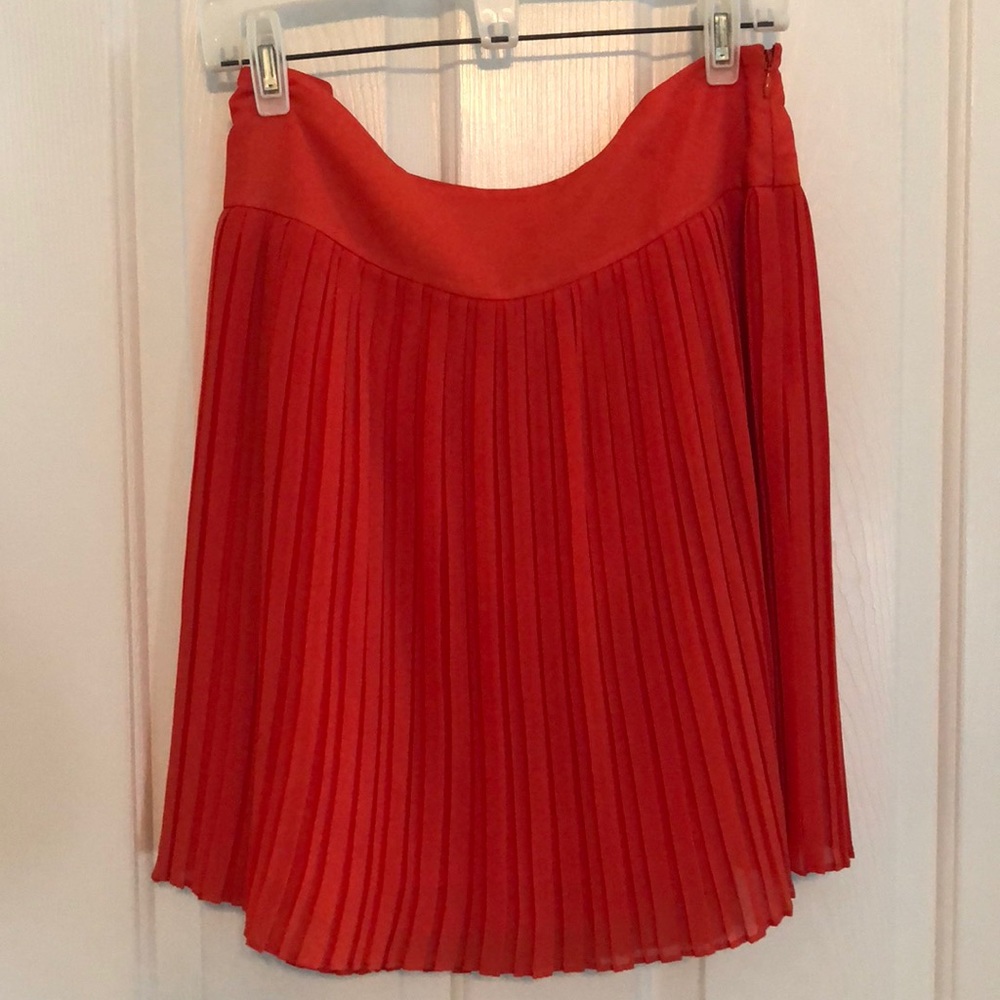 Ann Taylor Loft Accordion Pleated Skirt